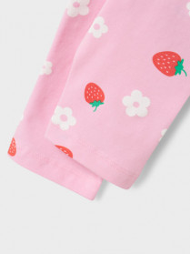 NAME IT Capri Leggings Vivian Pink Frosting Strawberry